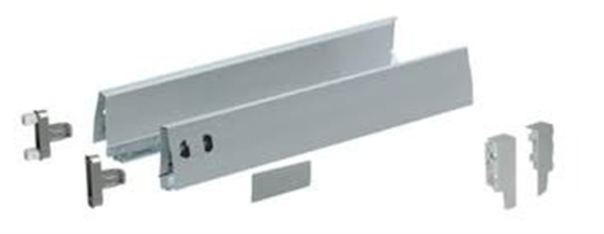 Grass Dwd Xp Metal Yanaklı Bordürsüz Frenli Mobilya Çekmece Rayı