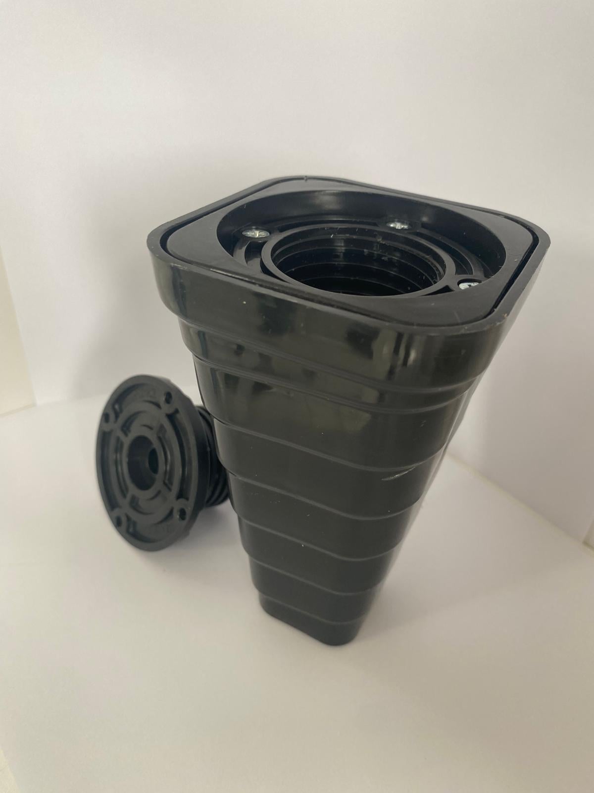 Liz 14cm Kare Plastik Mobilya Ayak 