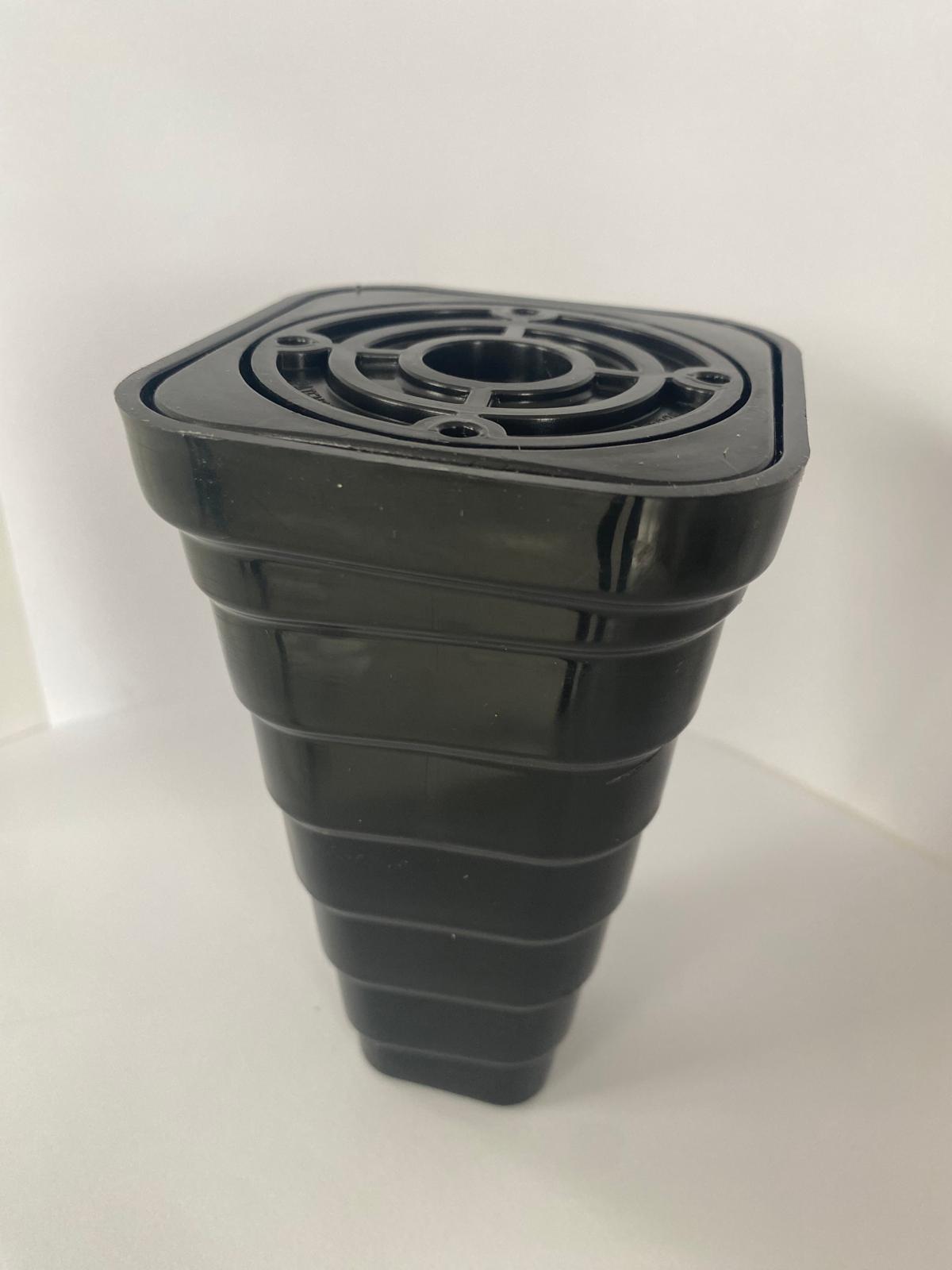 Liz 14cm Kare Plastik Mobilya Ayak 