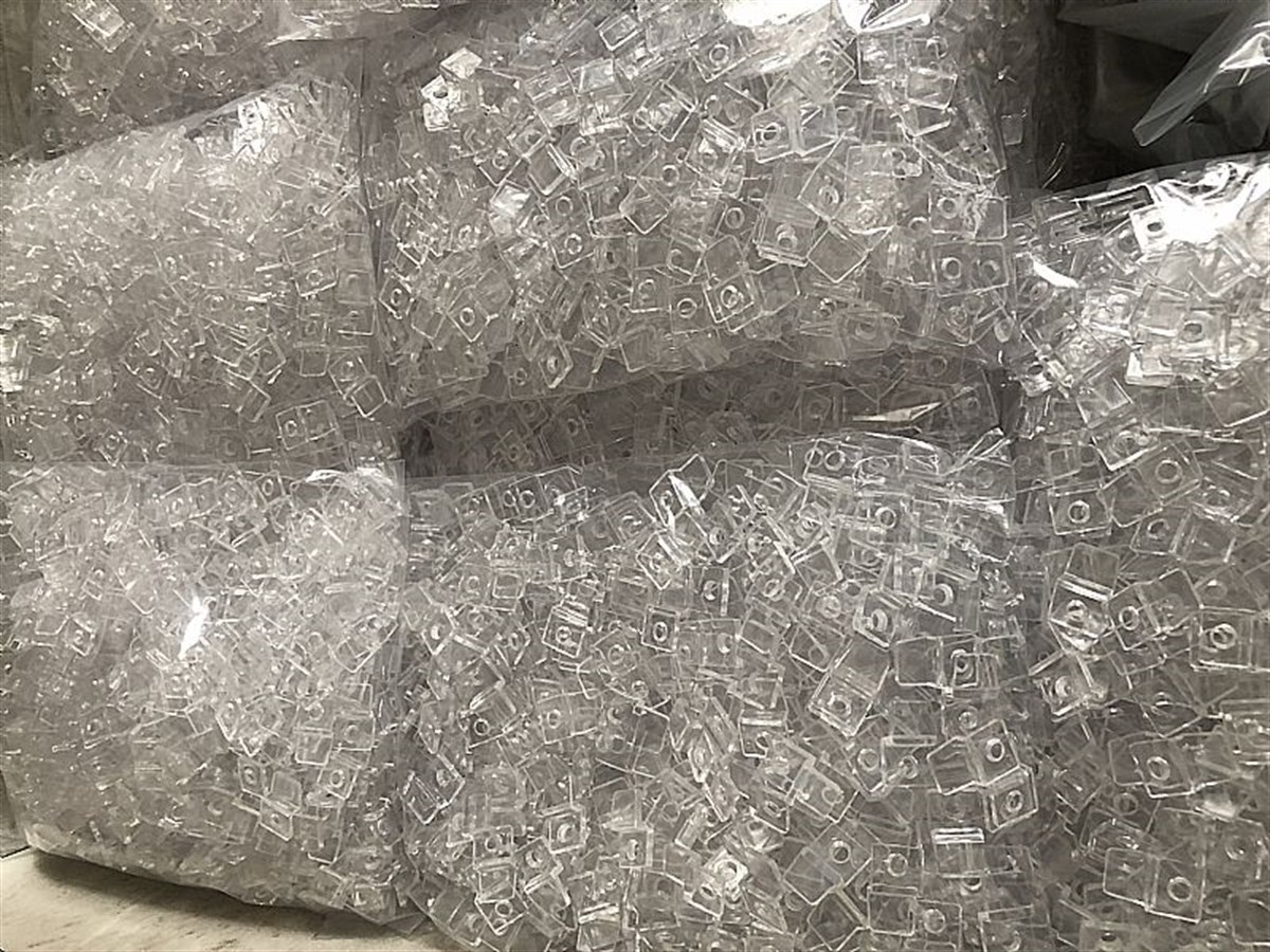 Ayder A1713  Plastik Şeffaf Cam Ayna Tırnak Tutucu