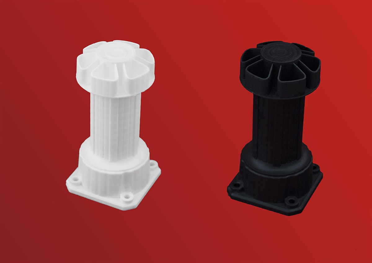 Metali 6004 Ayarlı Plastik Baza Ayağı 10*15cm