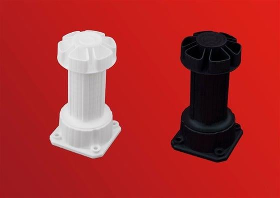 Metali 6005 Ayarlı Plastik Baza Ayağı 12*17cm