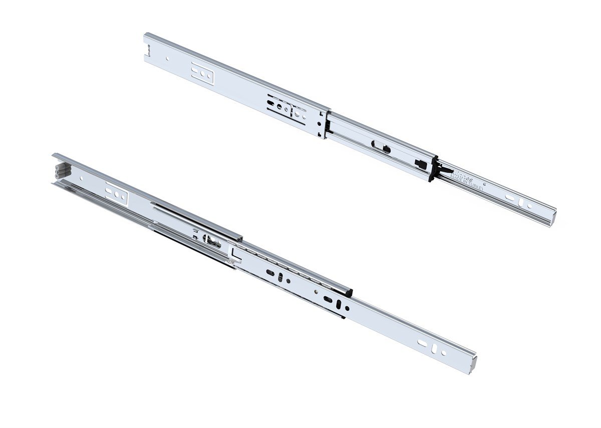 Minnes Teleskopik Bilyalı Mobilya Çekmece Rayı