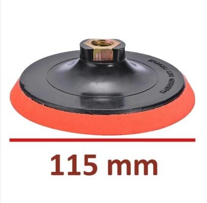 Ormak Altı Ekstra Cırtlı Zımpara Tabanı 115mm+4 Adet Zımpara Hediyeli