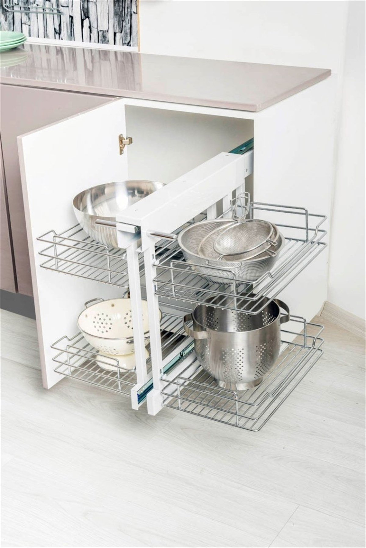 Oscar M5035-13 Bağımsız Krom Kör Köşe Mekanizma 