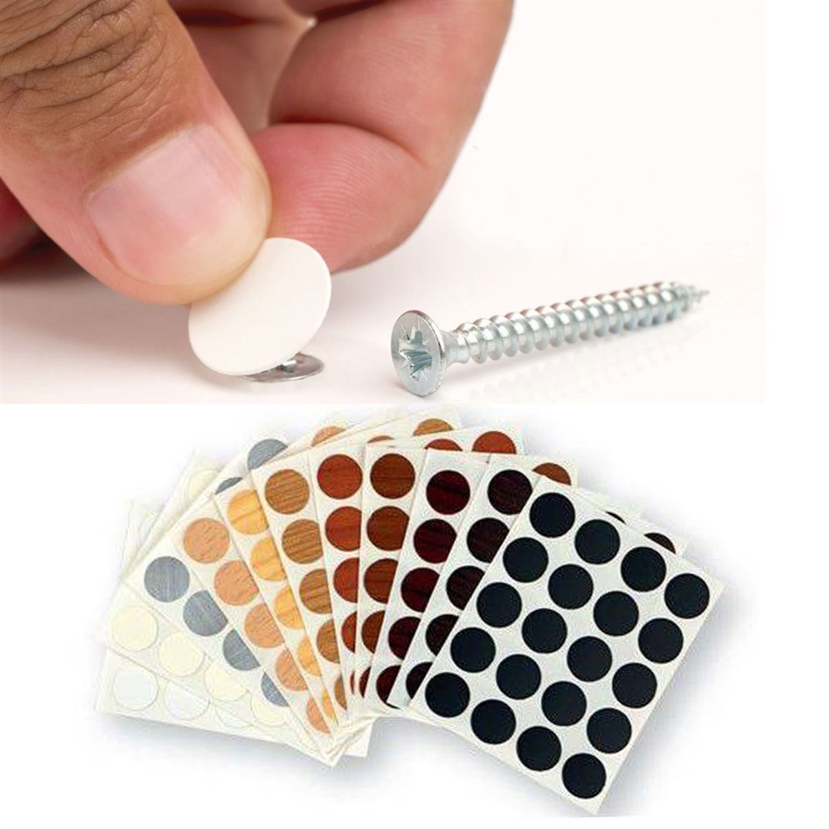 Pacific Parlak Yapışkanlı Vida Tapası