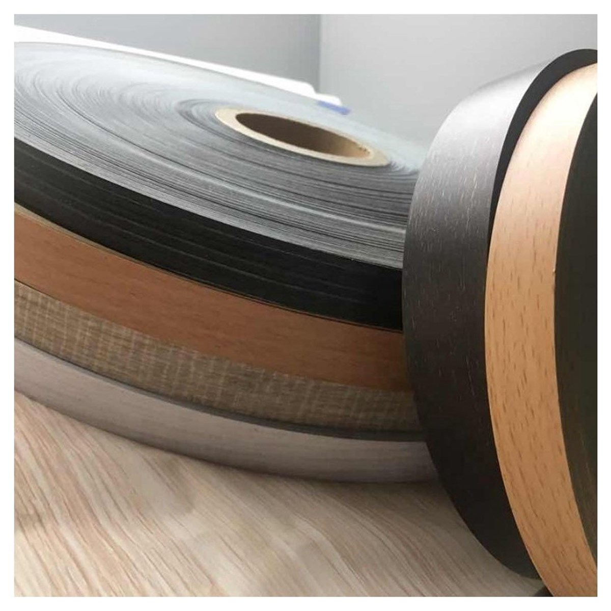 Roma 7319 Koyu Kiraz Desenli Pvc Kenarbant