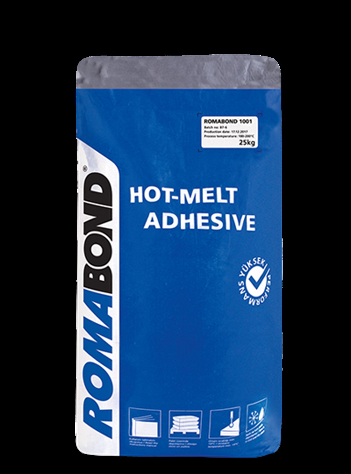 Romabond 1001 İthal Hotmelt Naturel Pvc Boncuk Tutkalı