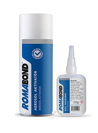 Romabond Hızlı Sprey Yapıştırıcı (125grx500ml)