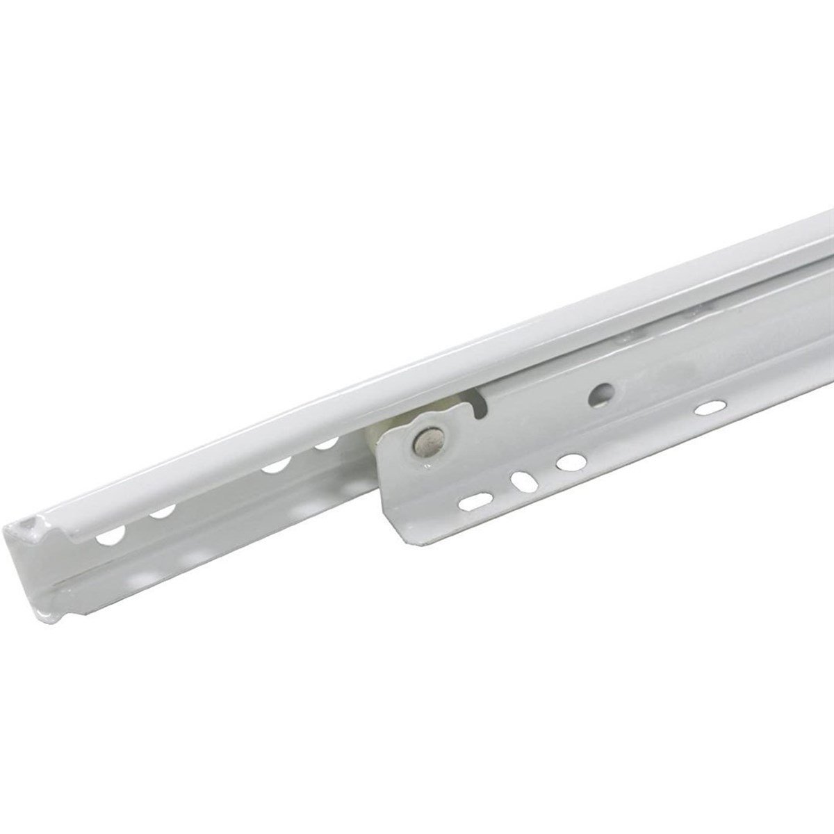 Samet Klasik Beyaz Mobilya Çekmece Rayı