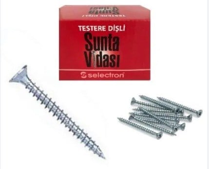 Selectron Yıldız Başlı Nikel Mdf Vidası