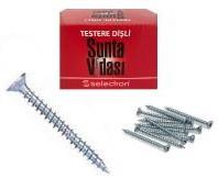 Selectron Yıldız Başlı Nikel Sunta Vidası