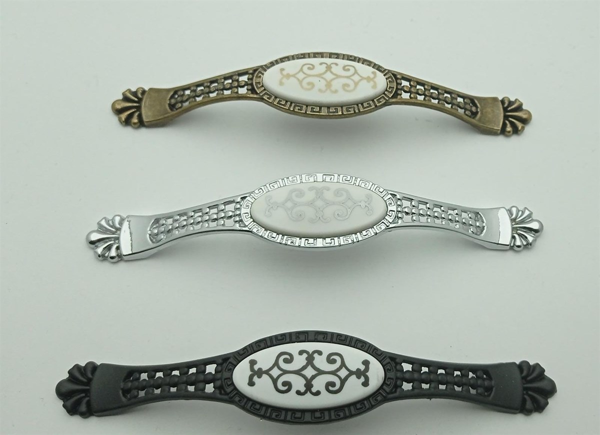 Egesel 128mm Tarsus Osmanlı Desen Mobilya Kulp