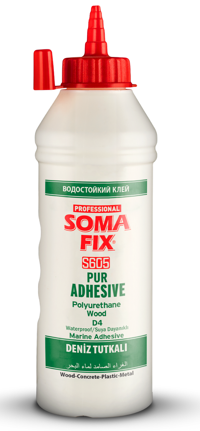 Somafix Deniz Tutkalı Şeffaf 500 Gr