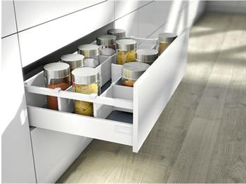 Blum Gri Antaro Frenli Mobilya Çekmece Rayı