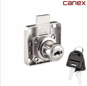 Canex Kare Çekmece Kilidi Nikel