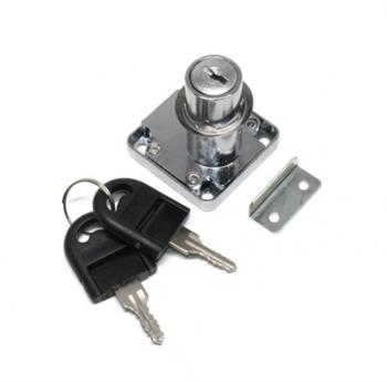 Canex Kare Çekmece Kilidi Nikel