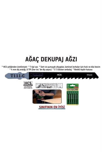 Cmc T144 Dekupaj Bıçağı 5li Pk.