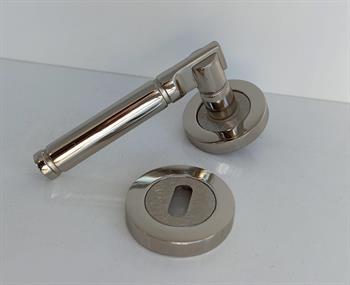 Dooraks 2038 İbiza Yuvarlak Rozetli Aluminyum Kapıkolu 