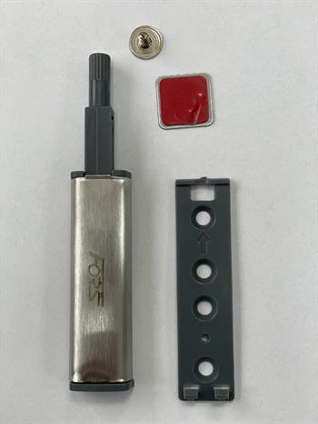 Fors Bas Aç Kapak İtici Nikel Saten