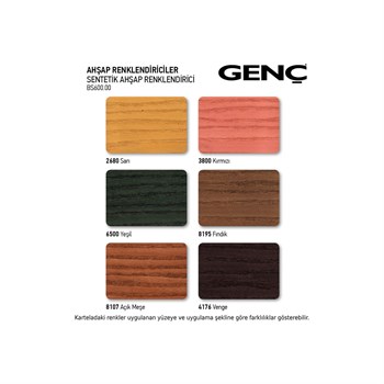 Genç Woodtex BS600.00 Sentetik Renklendirici Verniksiz