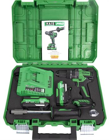 Haispro RB-DB2109 Darbeli Vidalama Matkap 21V -4,0 Ah