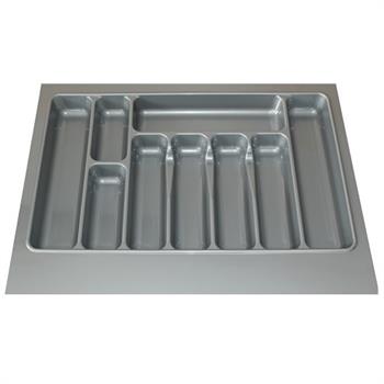 Hemax Gri Desenli Çekmece İçi Kaşıklık 