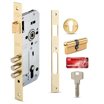 Kale 2000 Silindirli 3 Milli Çelik Kapı Kilidi