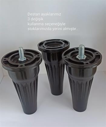 Liz 12cm Destan Plastik Mobilya Baza Ayak