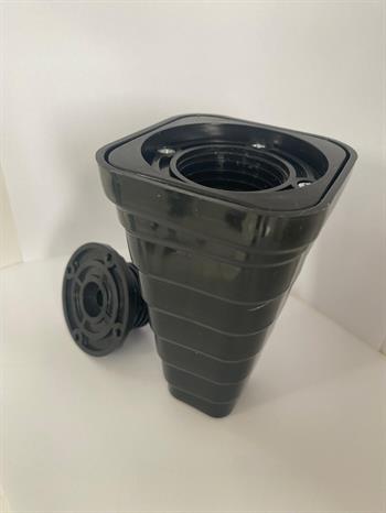 Liz 14cm Kare Plastik Mobilya Ayak 