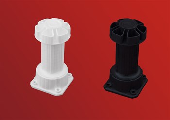 Metali 6004 Ayarlı Plastik Baza Ayağı 10*15cm