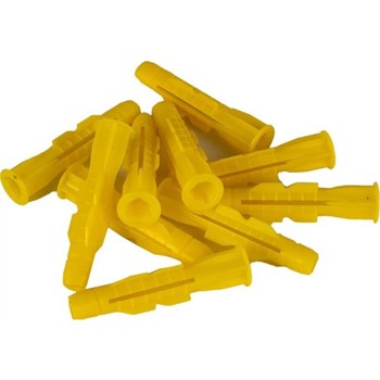 Plastik Sarı Roket Dübel