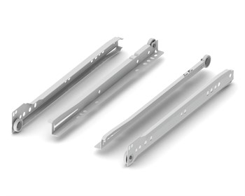 Samet Klasik Beyaz Mobilya Çekmece Rayı