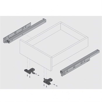 Samet Ultimade Frenli Mandallı Mobilya Çekmece Rayı