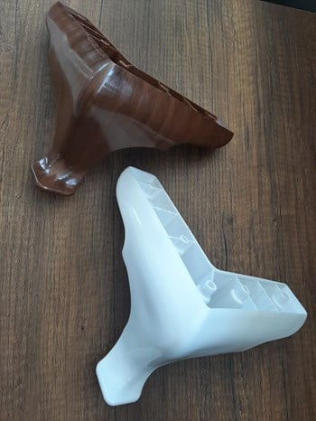 Gürden Hanedan Lukens 15cm Lüx Plastik Mobilya Ayak