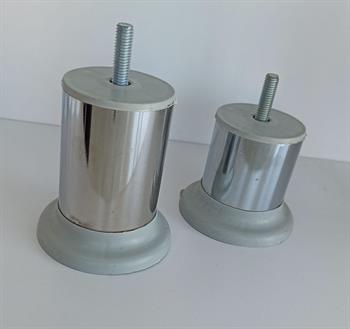 Sersan M8 Plastik Bingolu Vidalı Metal Krom Ayak