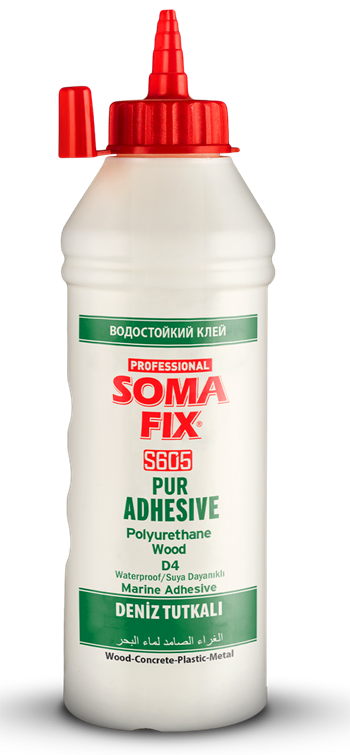 Somafix Deniz Tutkalı Şeffaf 500 Gr