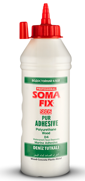 Somafix Deniz Tutkalı Şeffaf 500 Gr