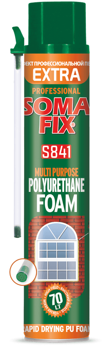 Somafix Pipetli Poliüretan Köpük 750ml 850gr