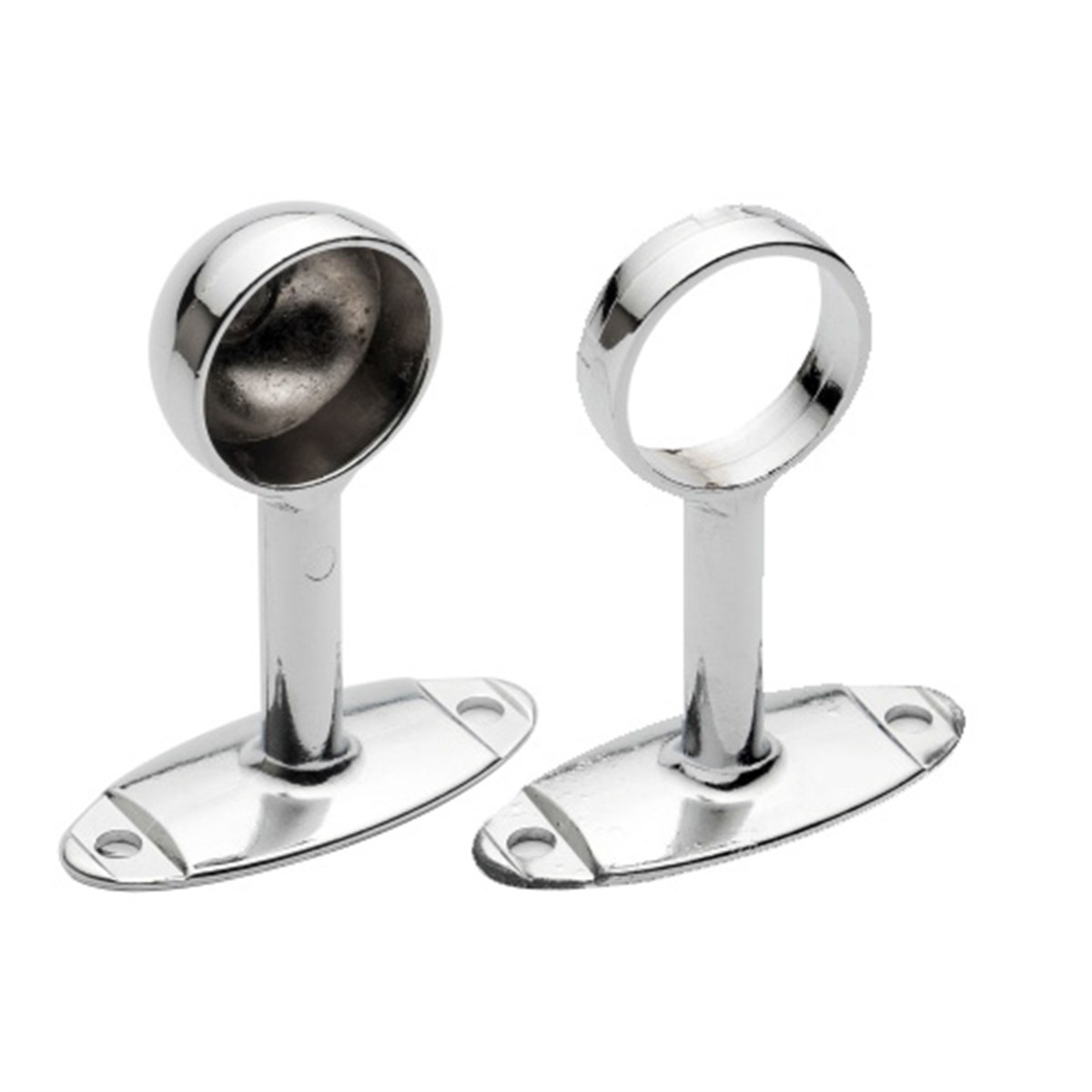 Ayaklı Metal Yuvarlak Flanş