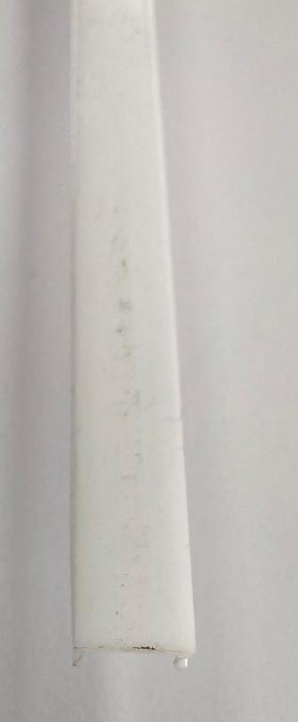 Can 11107 Led Profil Plastik Düz Fitil Beyaz - 3000 MM 