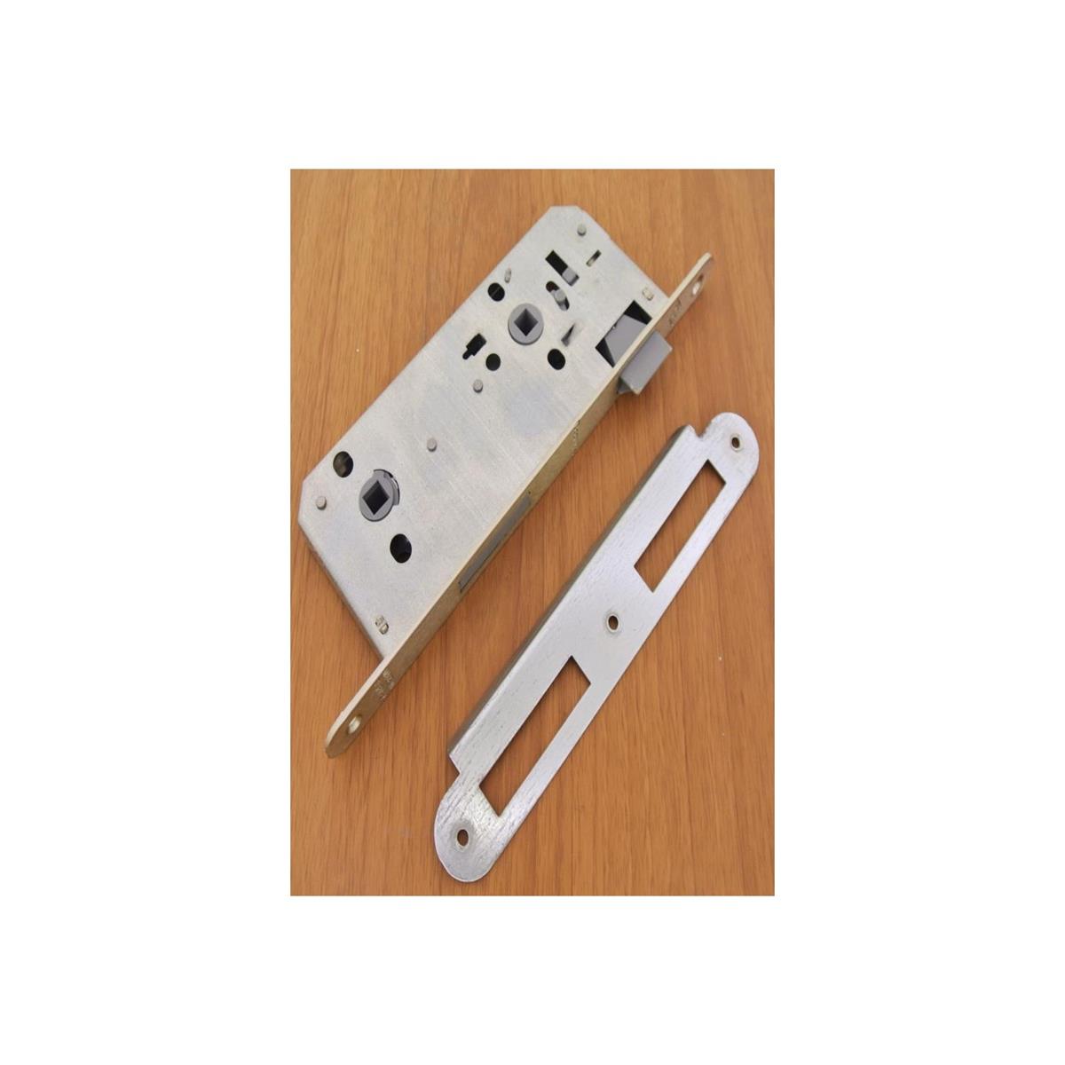 Dooraks 401-402 40mm Nikel Sessiz Oval Kapı Kilidi