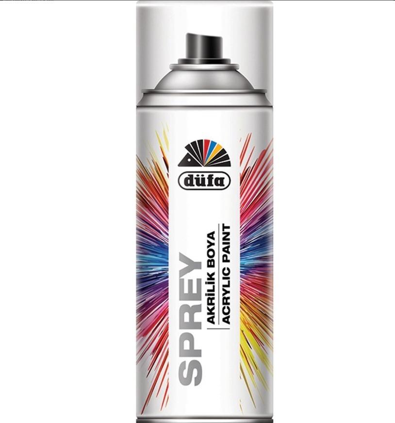 Düfa Sprey Şeffaf Parlak Vernik 400ml