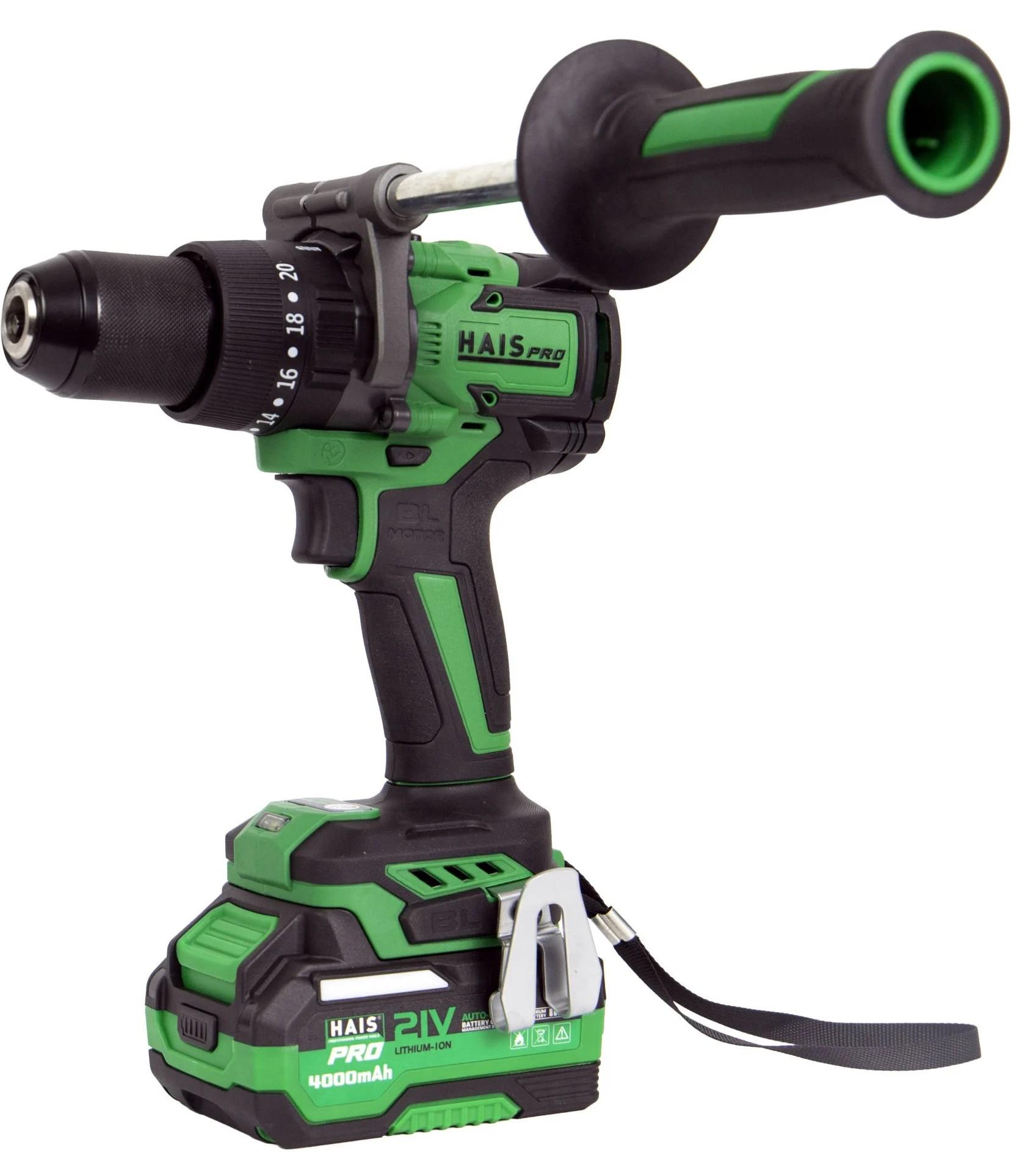 Haispro RB-DB2109 Darbeli Vidalama Matkap 21V -4,0 Ah