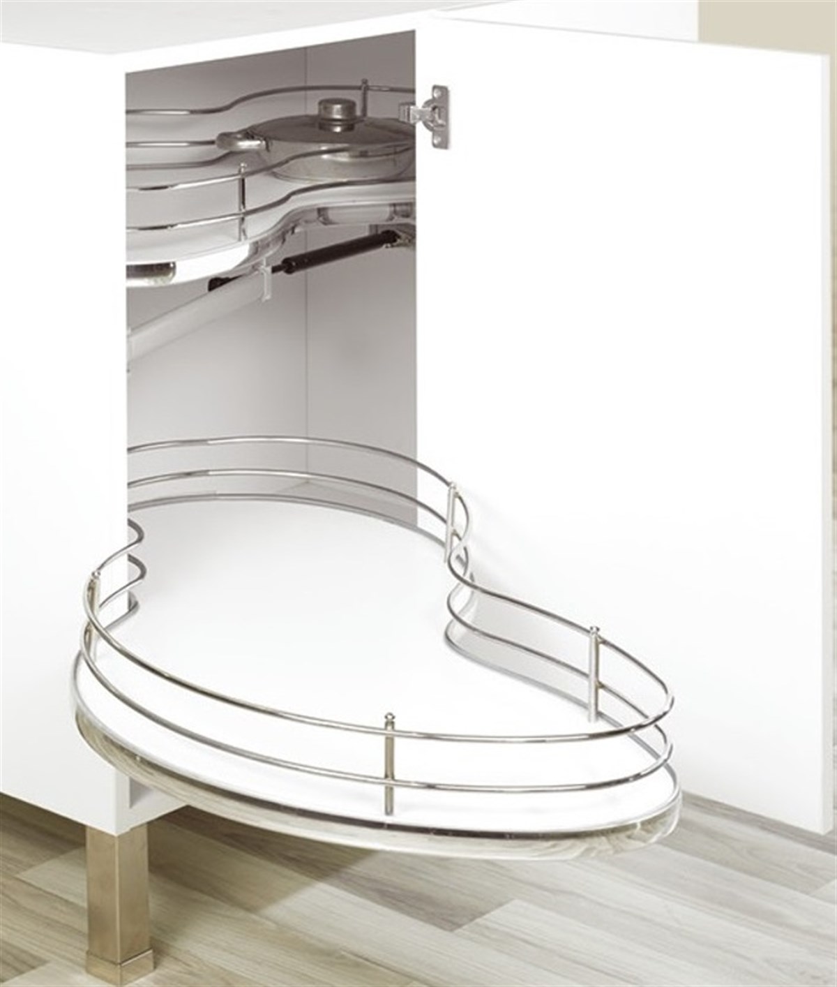 Hemax HM1151 Frenli Kör Köşe 900*500-550*700 Sol Fasulye Mekanizması Modül:450mm