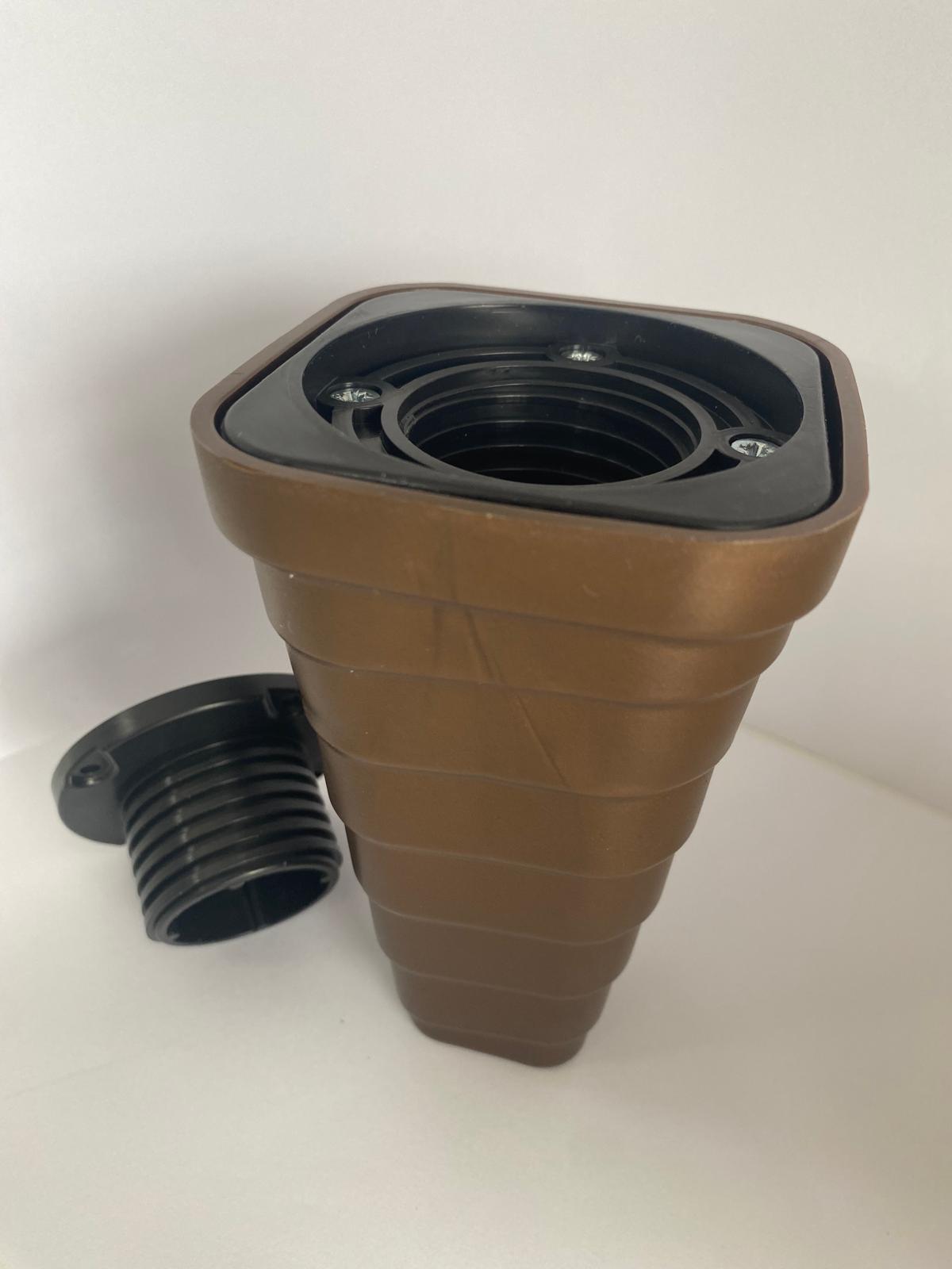 Liz 14cm Kare Plastik Mobilya Ayak 