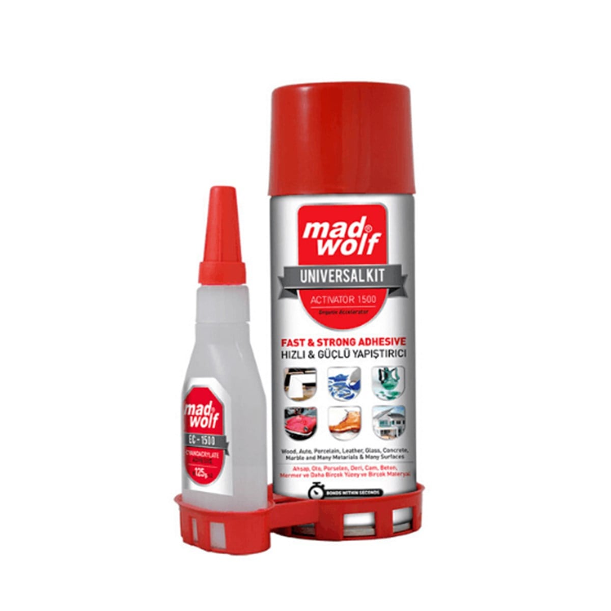 Madwolf Hızlı Sprey Yapıştırıcı (br.125gr*500ml+%2)