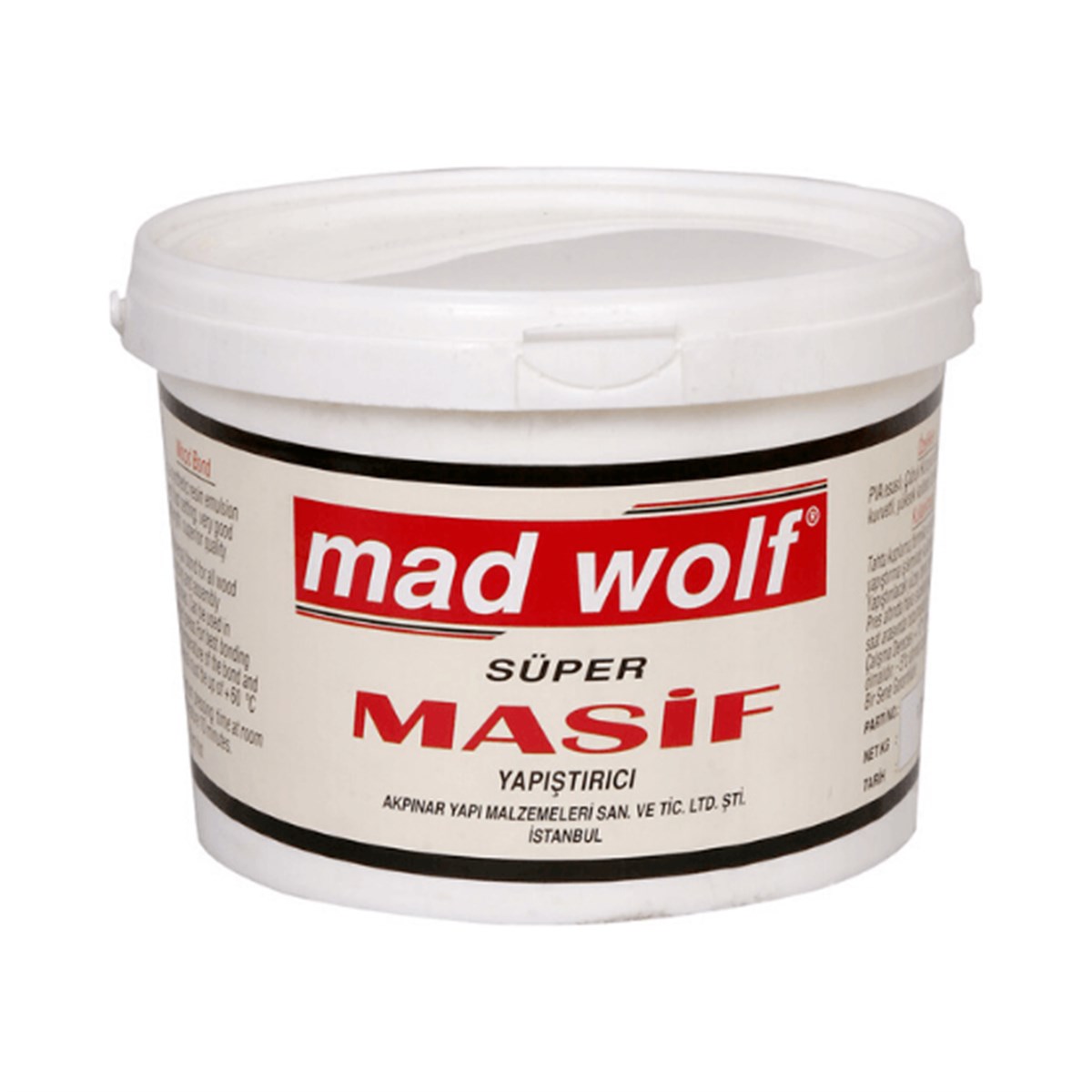 Madwolf Masif Tutkalı Mobilya Ahşap Yapıştırıcı