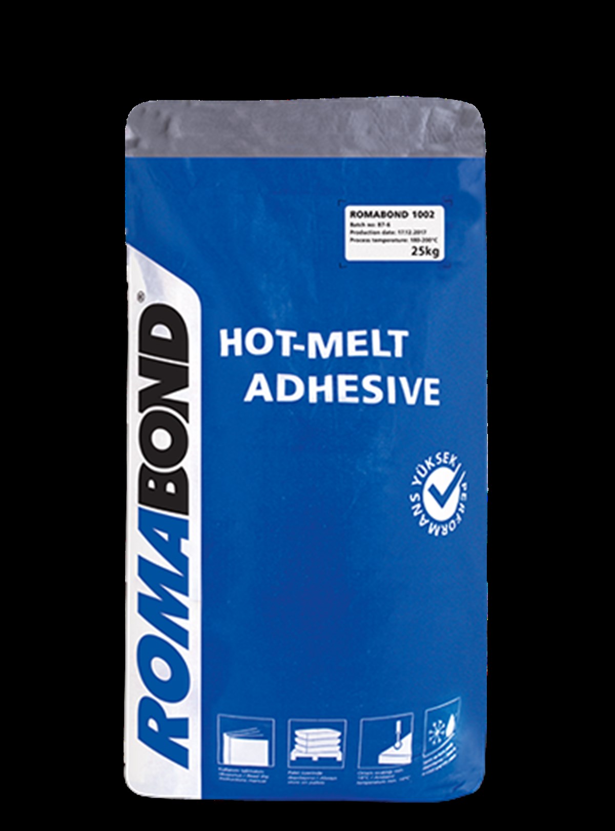Romabond 1002 İthal Hotmelt Naturel Pvc Boncuk Tutkalı