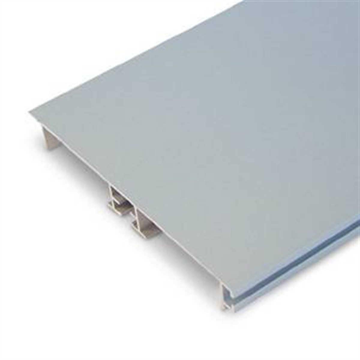 Sersan 1014-A Tezgah Altı Eloksal Parlak 12mm Düz 3mt Aluminyum Baza